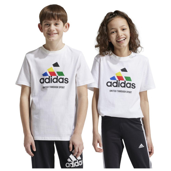 Adidas Παιδική κοντομάνικη μπλούζα Tiro Nations Pack Graphic Tee